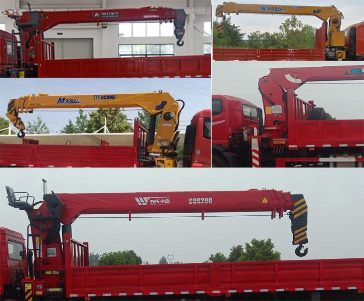 程力威牌CLW5160JSQ6SZ型隨車起重運輸車